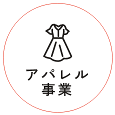 アパレル事業　アイコン　画像